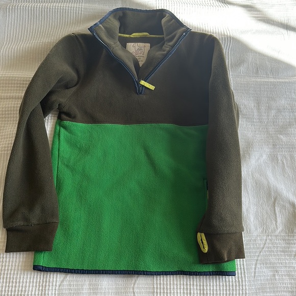Mini Boden Fleece Half Zip Pullover 9-10 Y - Picture 5 of 9